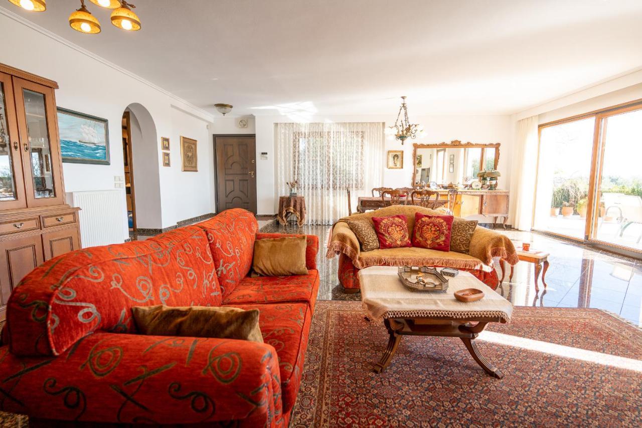 Villa Bougainvillea Epanomí Ngoại thất bức ảnh