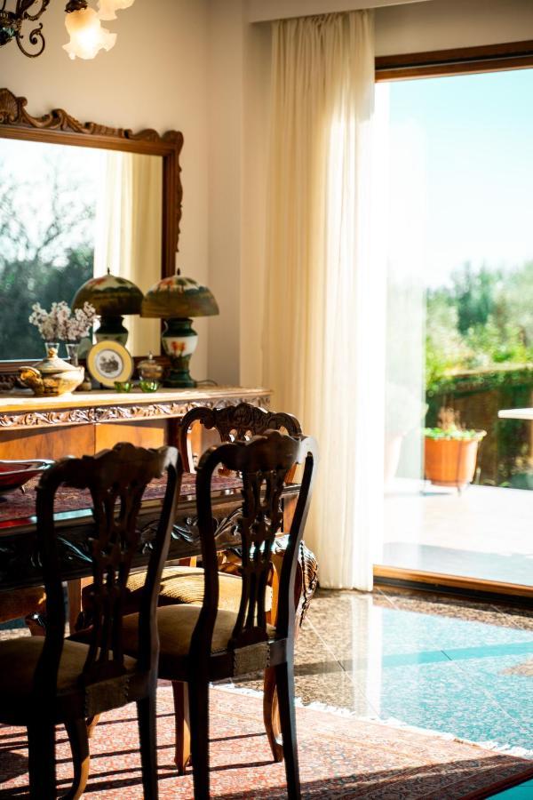 Villa Bougainvillea Epanomí Ngoại thất bức ảnh