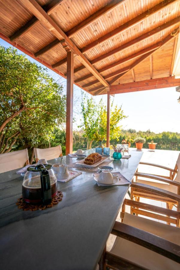 Villa Bougainvillea Epanomí Ngoại thất bức ảnh