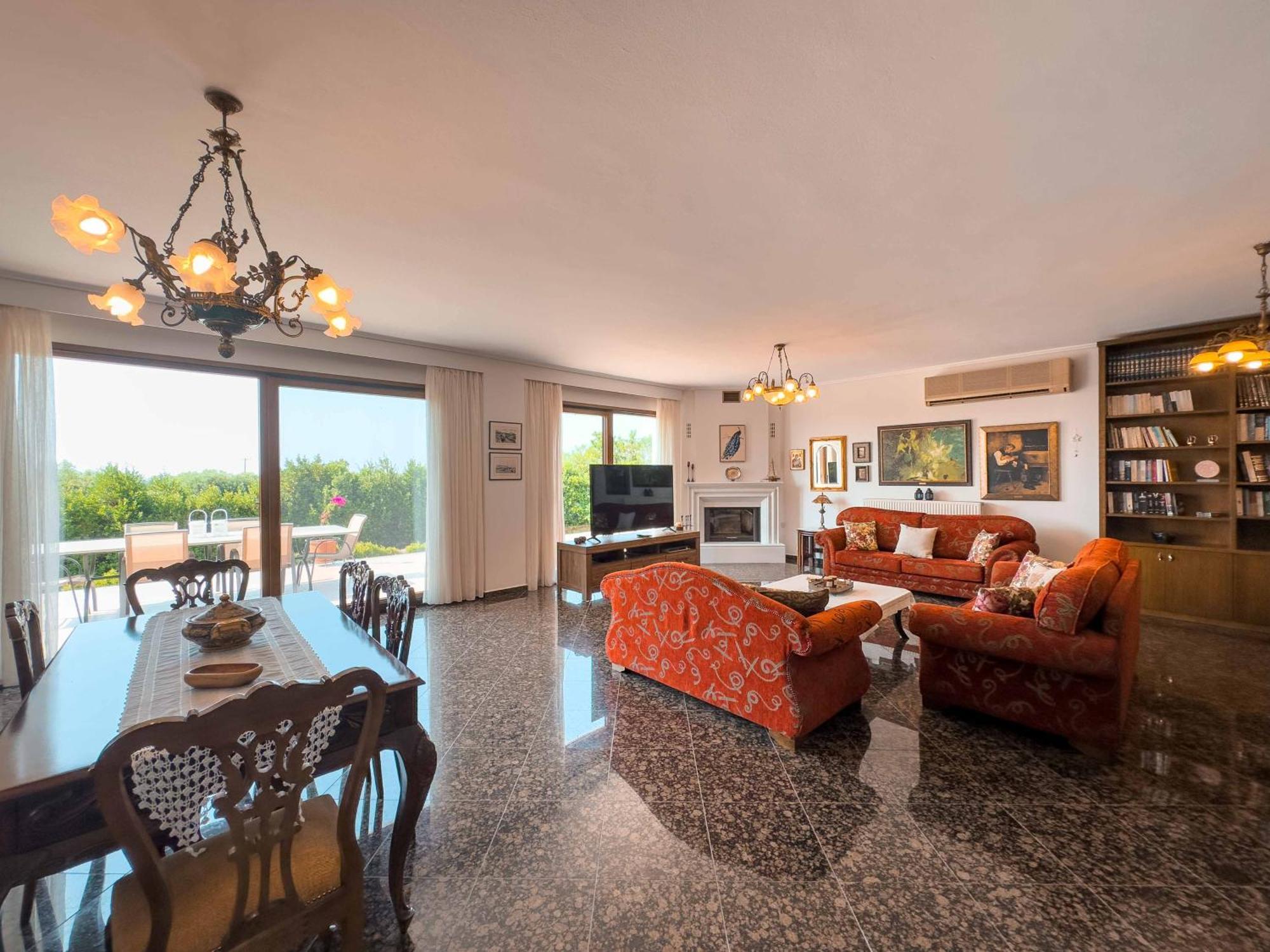 Villa Bougainvillea Epanomí Ngoại thất bức ảnh